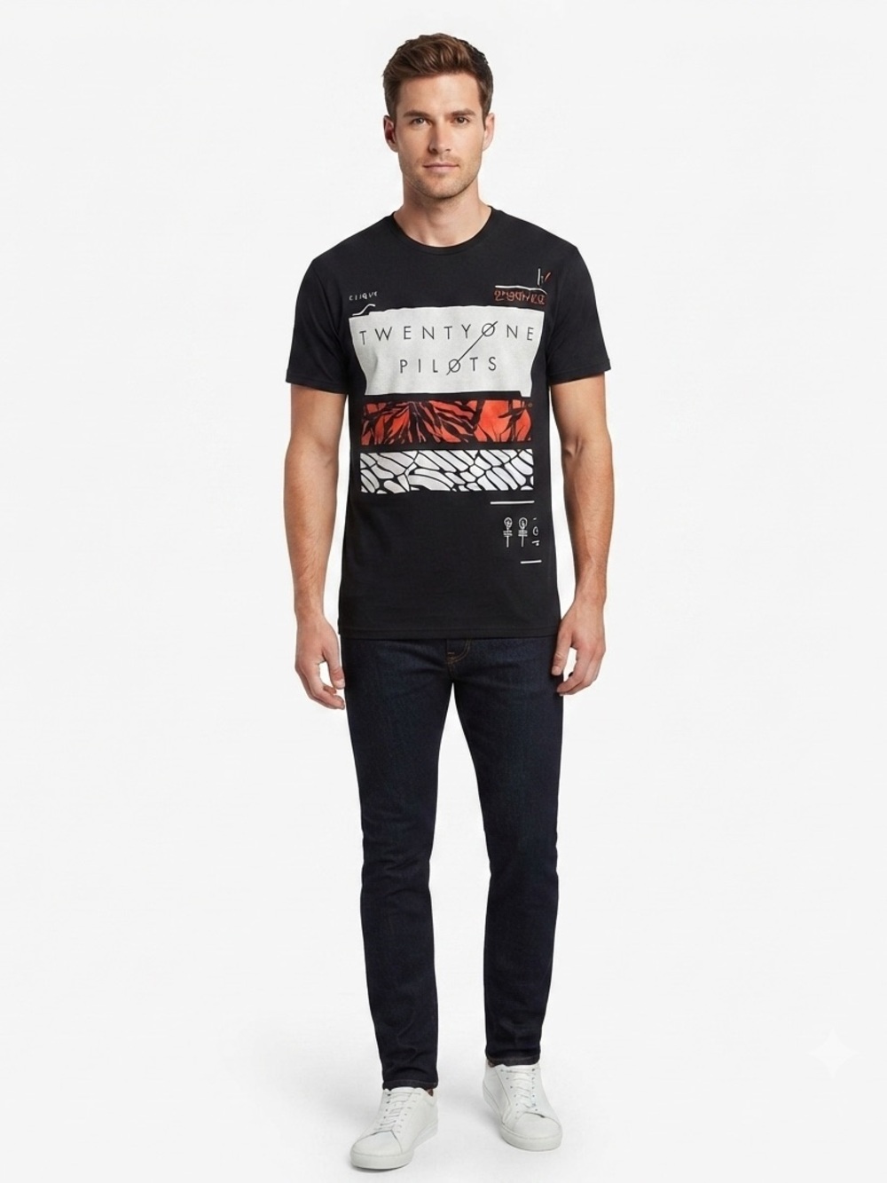 Twenty One Pilots Blurry Face Band Tee UNISEX